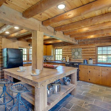 Cozy Log Cabin Getaway With Fire Pit And 3 Acres! Ruckersville Exterior photo