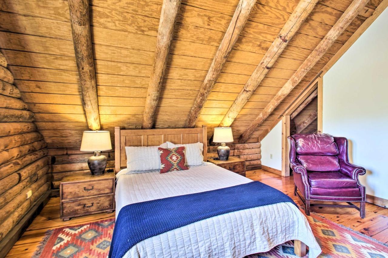 Cozy Log Cabin Getaway With Fire Pit And 3 Acres! Ruckersville Exterior photo