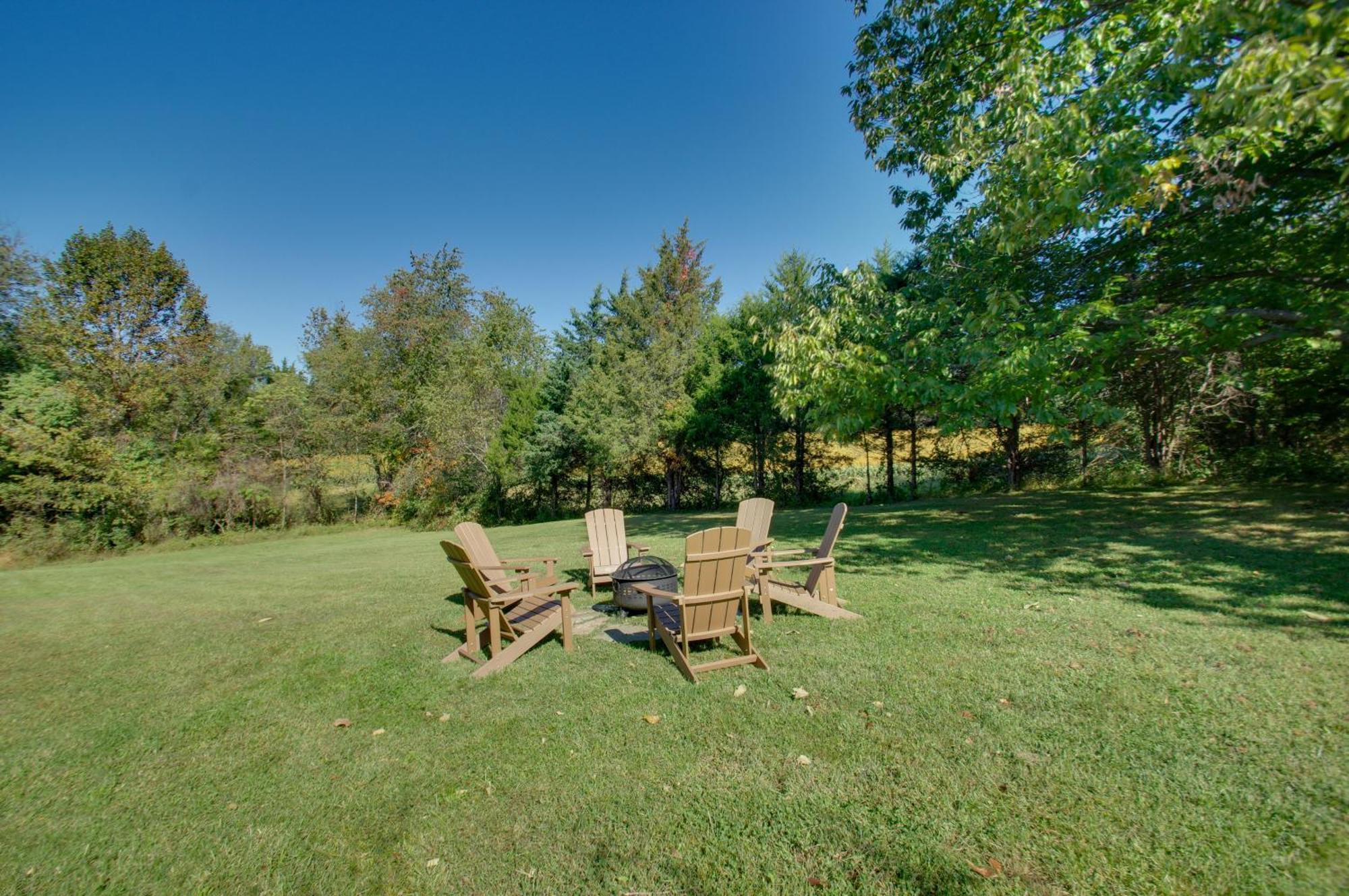 Cozy Log Cabin Getaway With Fire Pit And 3 Acres! Ruckersville Exterior photo